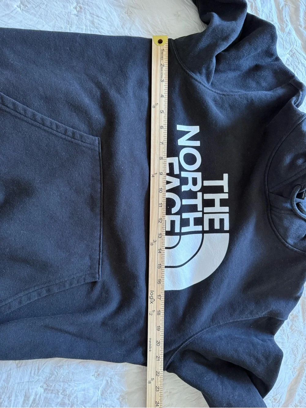 The North Face Men’s m Black Half Dome Logo Pullover Hoodie